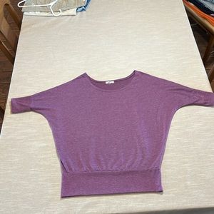 Artisan Apparel Purple short sleeve shirt. Size Large